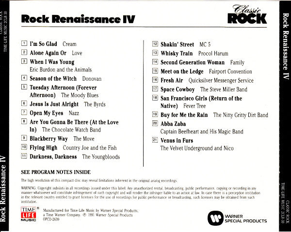 Various : Classic Rock - Rock Renaissance IV (CD, Comp)