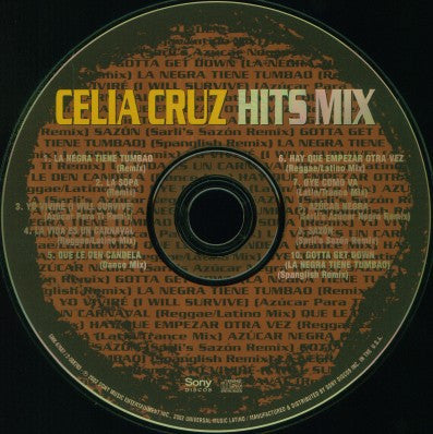 Celia Cruz : Hits Mix (CD, Album)