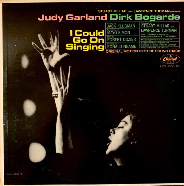 Judy Garland : I Could Go On Singing (LP, Album, Mono)