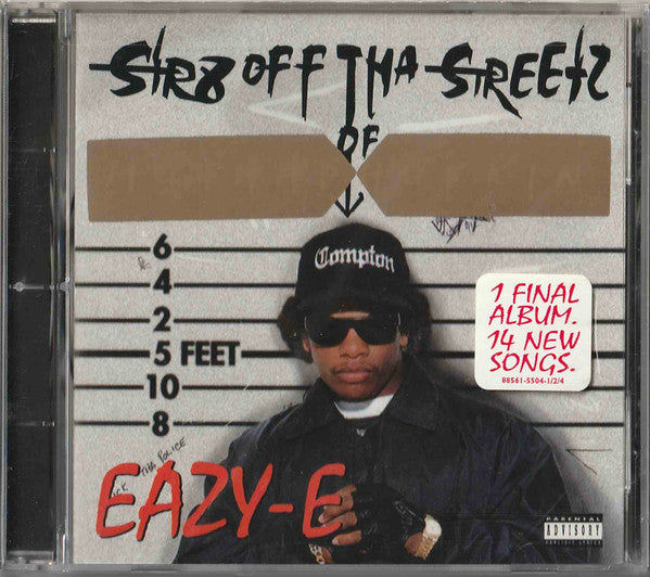 Eazy-E : Str8 Off Tha Streetz Of Muthaphukkin Compton (CD, Album)