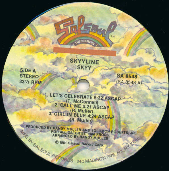 Skyy : Skyy Line (LP, Album, Ind)