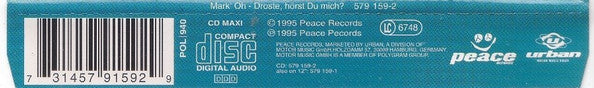 Mark 'Oh : Droste, Hörst Du Mich? (CD, Maxi)
