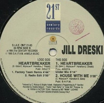 Jill Dreski : Heartbreaker (12", Pic)