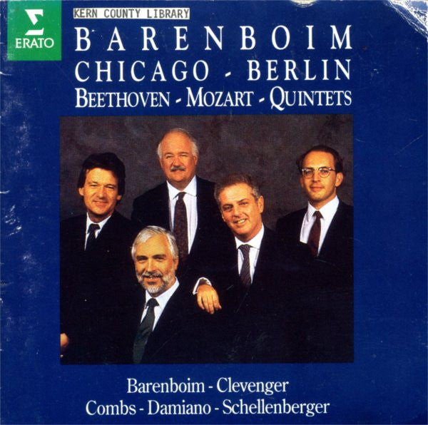 Daniel Barenboim, Ludwig van Beethoven - Wolfgang Amadeus Mozart : Beethoven - Mozart - Quintets (CD, Album, Club)