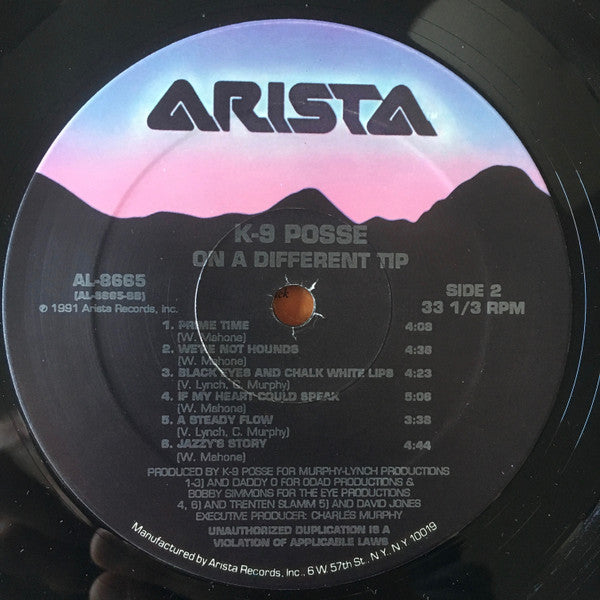 K-9 Posse : On A Different Tip (LP, Album)
