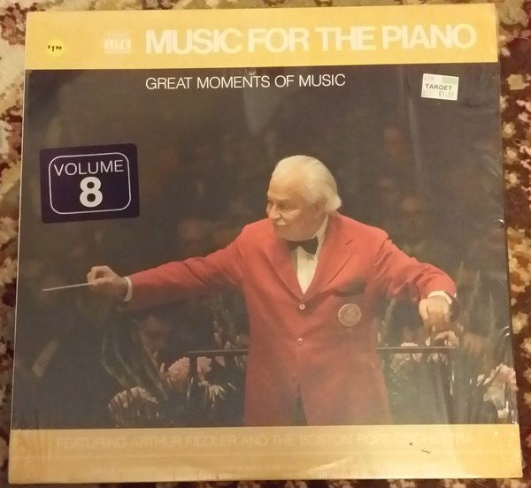 Arthur Fiedler, The Boston Pops Orchestra : Music For The Piano, Great Moments Of Music, Volume 8 (LP, Comp)