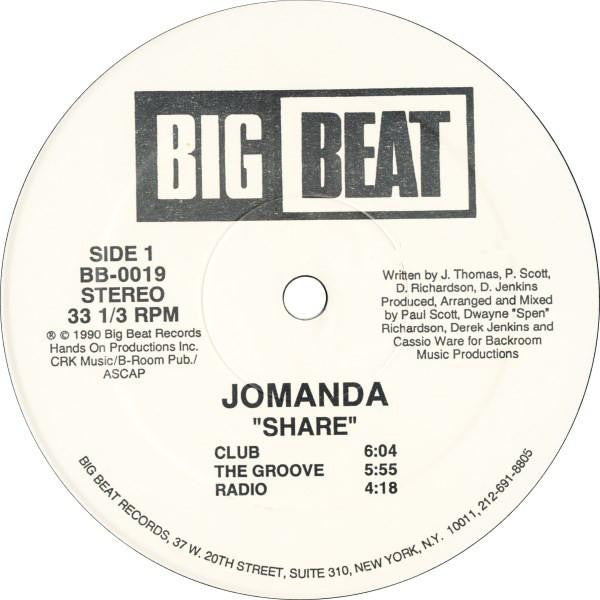 Jomanda : Share (12")