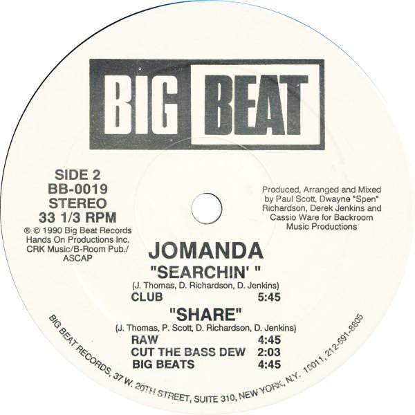 Jomanda : Share (12")