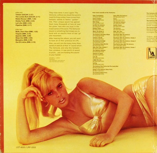 The Ventures : Golden Greats By The Ventures (LP, Comp, Gat)