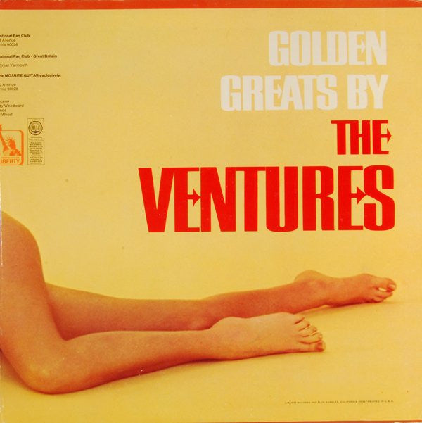 The Ventures : Golden Greats By The Ventures (LP, Comp, Gat)