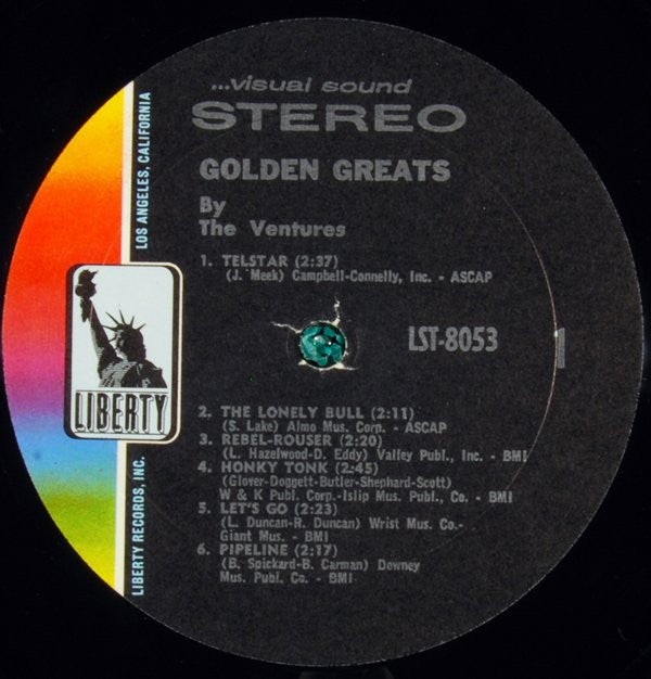The Ventures : Golden Greats By The Ventures (LP, Comp, Gat)