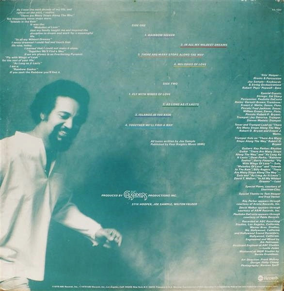 Joe Sample : Rainbow Seeker (LP, Album)