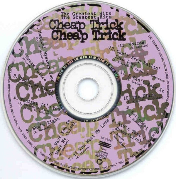 Cheap Trick : The Greatest Hits (CD, Comp)