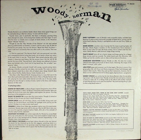Woody Herman : Woody Herman (LP, Comp, Mono, Scr)