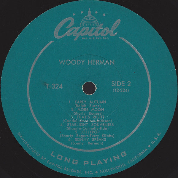 Woody Herman : Woody Herman (LP, Comp, Mono, Scr)