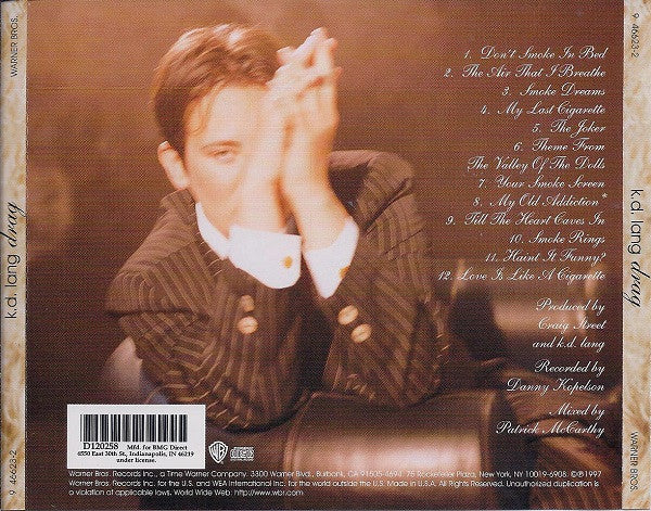 k.d. lang : Drag (CD, Album, Club)