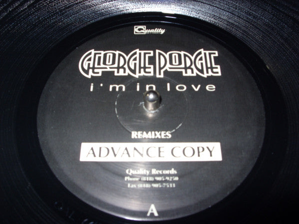 Georgie Porgie : I'm In Love (12", Promo)