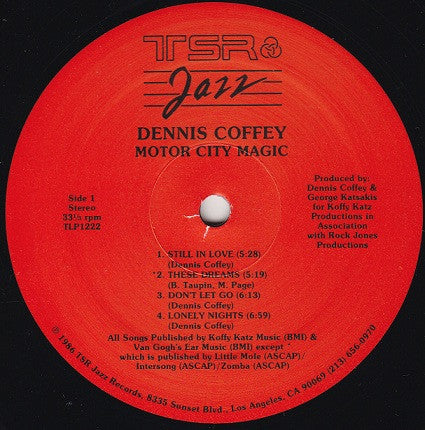 Dennis Coffey : Motor City Magic (LP, Album)