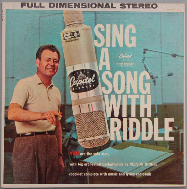 Nelson Riddle And His Orchestra : Sing A Song With Riddle (LP, Album, Gat)