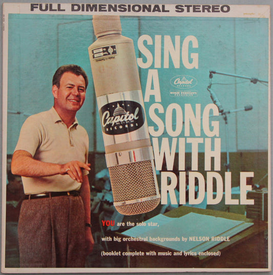 Nelson Riddle And His Orchestra : Sing A Song With Riddle (LP, Album, Gat)