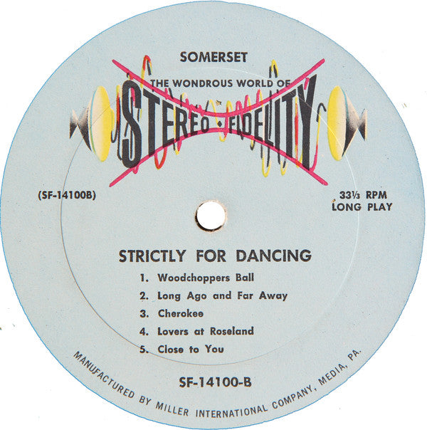 The Statler Dance Orchestra : ... Strictly For Dancing (LP)
