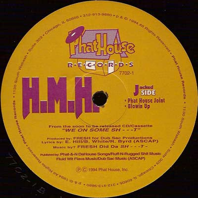 H.M.H. : Boo-Tee Bounce (12", Single)