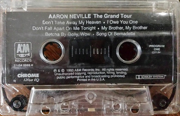 Aaron Neville : The Grand Tour (Cass, Album)