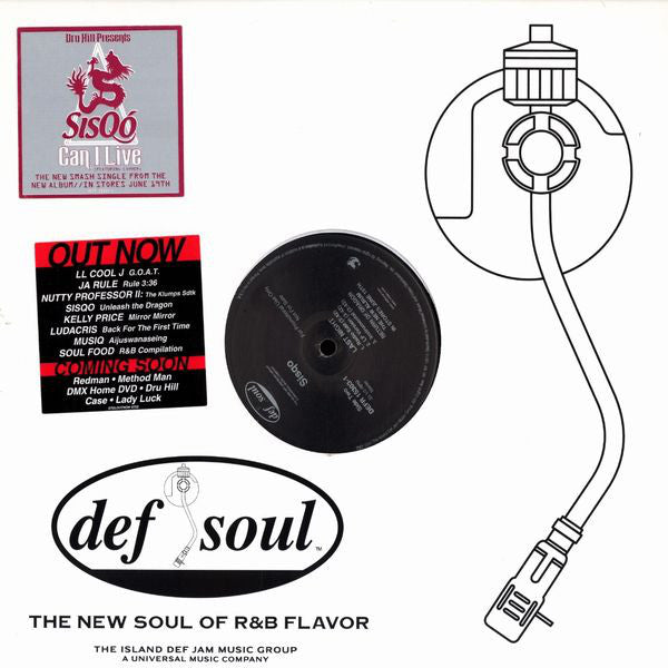 Sisqo : Can I Live / Last Night (12", Promo)