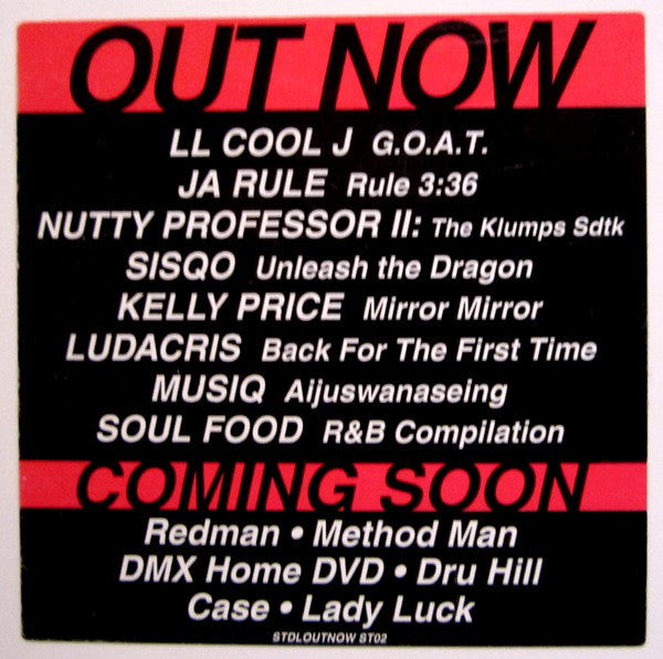 Sisqo : Can I Live / Last Night (12", Promo)