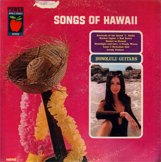 The Honolulu Guitars : Songs Of Hawaii (LP, Album, Mono)