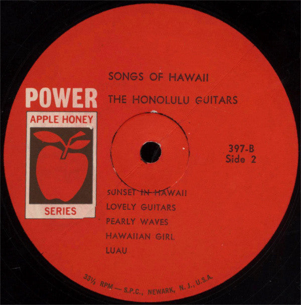 The Honolulu Guitars : Songs Of Hawaii (LP, Album, Mono)