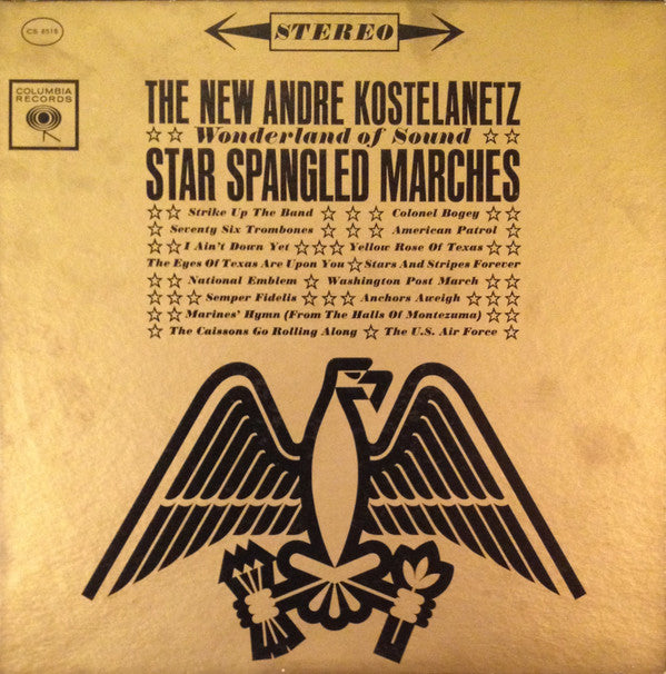 André Kostelanetz : Wonderland Of Sound - Star Spangled Marches (LP, Album)