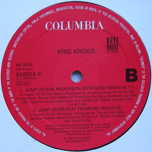 Kris Kross : It's A Shame (12", Single)