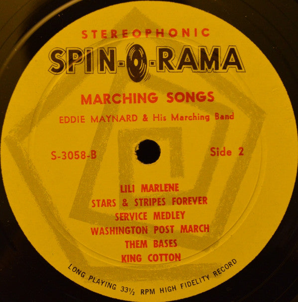 Eddie Maynard And His Marching Band : Marching Songs (LP, Album)