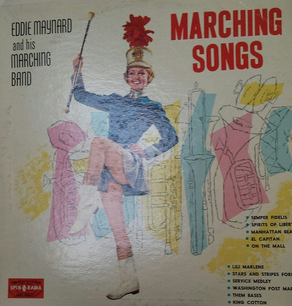 Eddie Maynard And His Marching Band : Marching Songs (LP, Album)