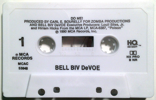 Bell Biv Devoe : Do Me! (Cass, S/Sided, Single, Dol)