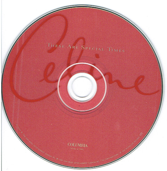 Céline Dion : These Are Special Times (CD, Album)