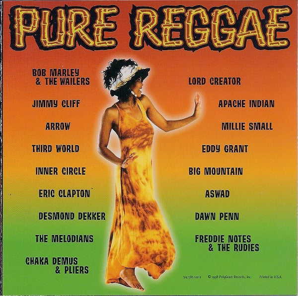 Various : Pure Reggae (CD, Comp, RM)