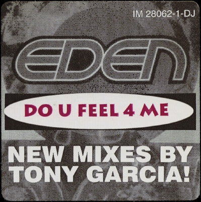 Eden : Do U Feel 4 Me (12", Promo)