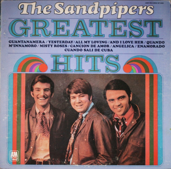 The Sandpipers : Greatest Hits (LP, Album, Comp, Uni)