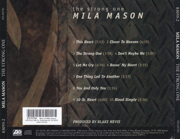 Mila Mason : The Strong One (CD, Album)