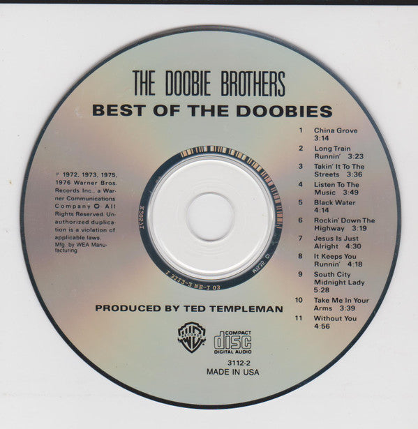 The Doobie Brothers : Best Of The Doobies (CD, Comp, RE, Cin)