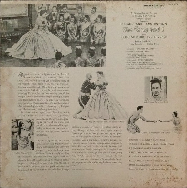 Rodgers & Hammerstein : The King And I (LP, Album, Mono, RE)