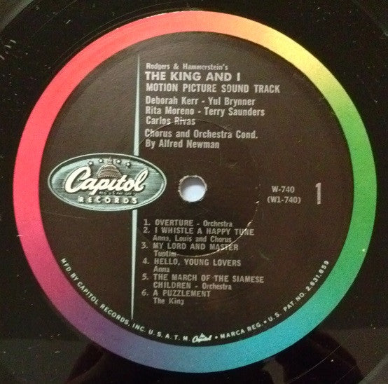 Rodgers & Hammerstein : The King And I (LP, Album, Mono, RE)