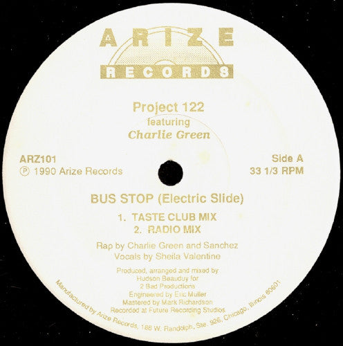 Project 122 Featuring Charlie Green (2) : Bus Stop (Electric Slide) (12")