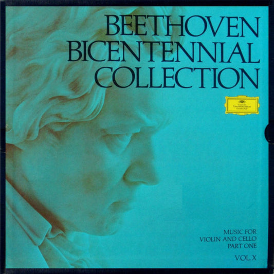 Ludwig Van Beethoven : Music For Violin And Cello Part One (5xLP, © P + Box, Comp, Box)