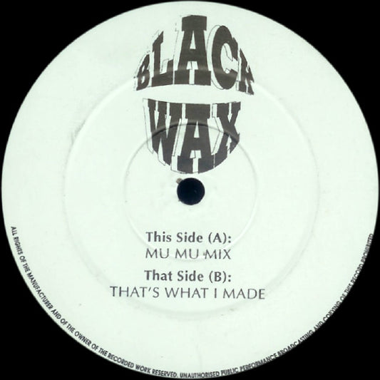 The KLF / Jive Bunny And The Mastermixers : Mu Mu Mix / That's What I Made (12", Unofficial)