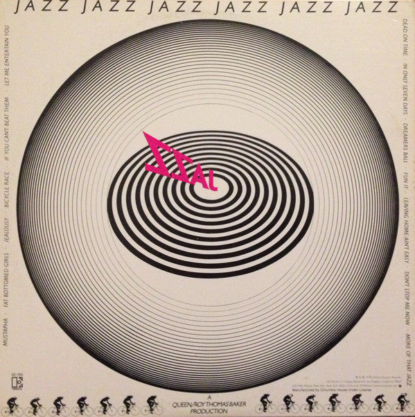 Queen : Jazz (LP, Album, Club, Gat)