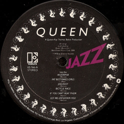 Queen : Jazz (LP, Album, Club, Gat)
