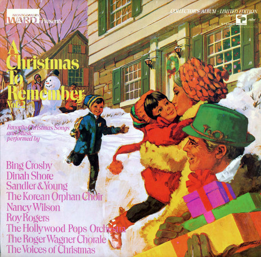 Various : A Christmas To Remember Vol. 2 (LP, Comp)